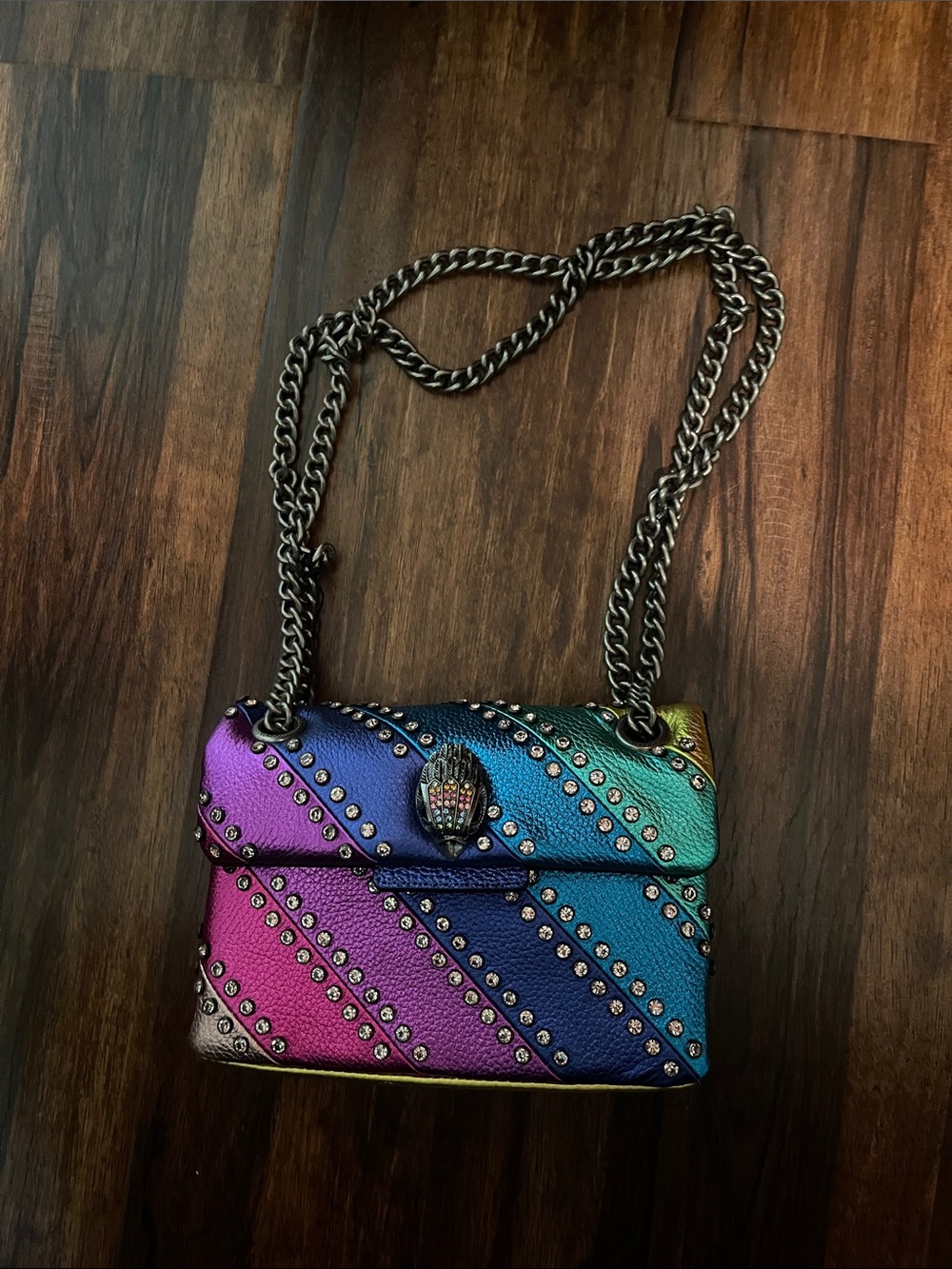 NWT Kurt Geiger Mini Crystal Kensington